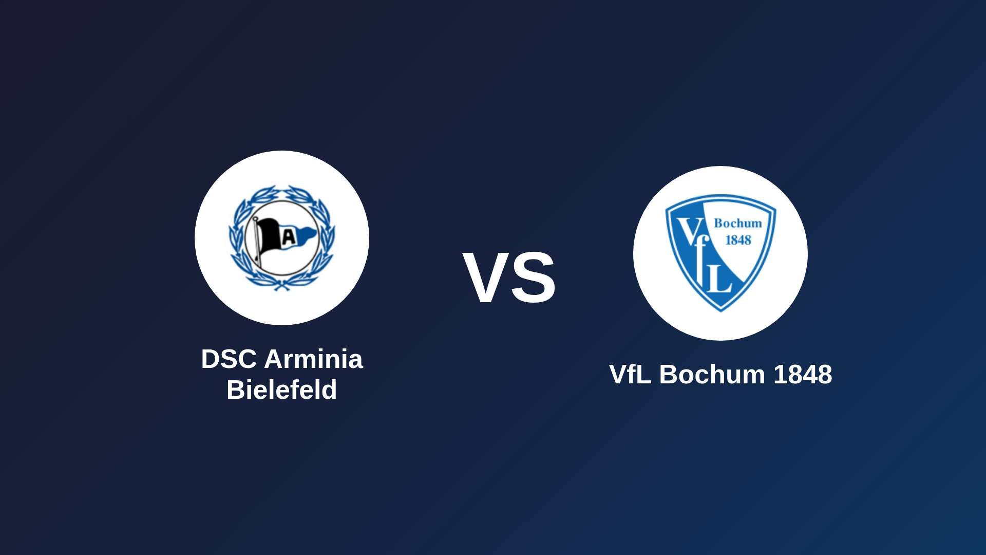 DSC Arminia Bielefeld vs VfL Bochum 1848