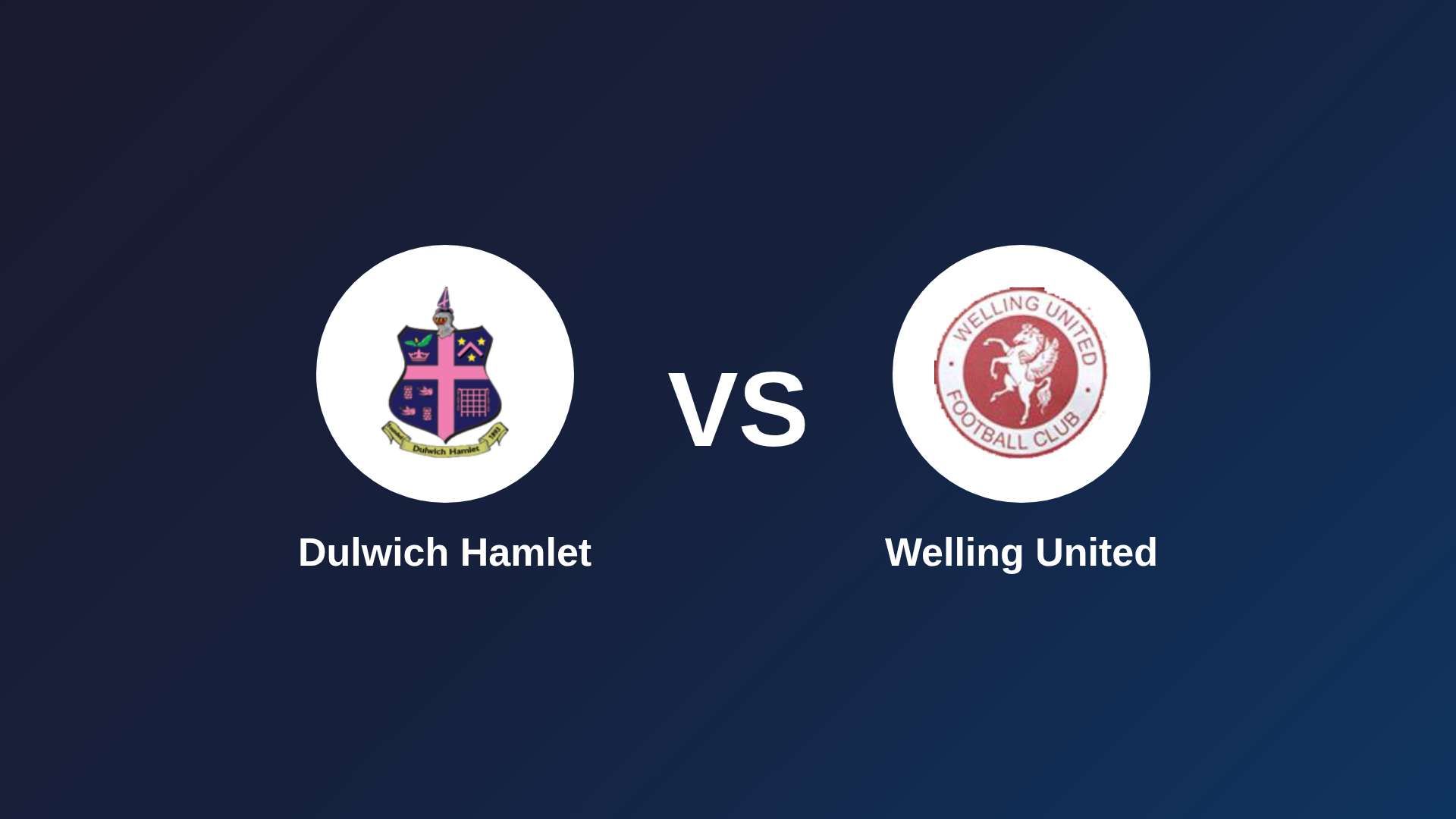 Dulwich Hamlet vs (F)elling United