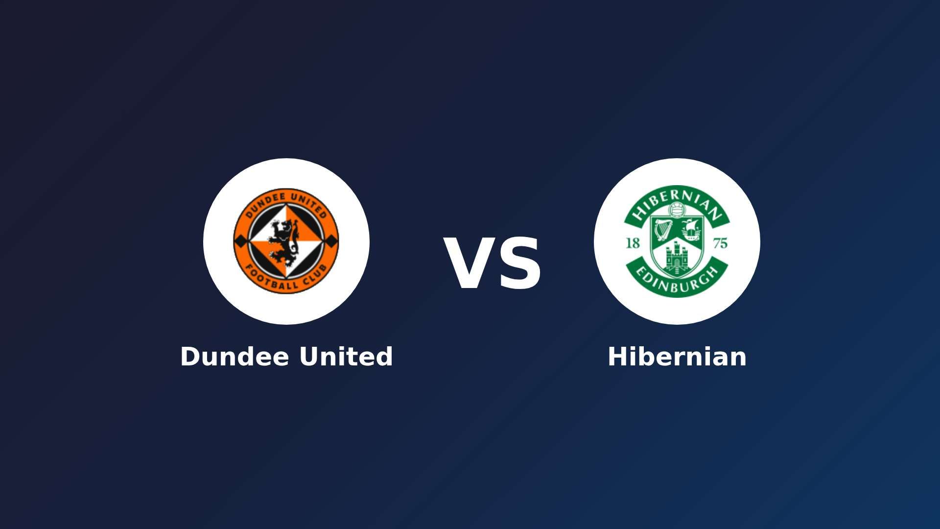 Dundee United vs Hibernian