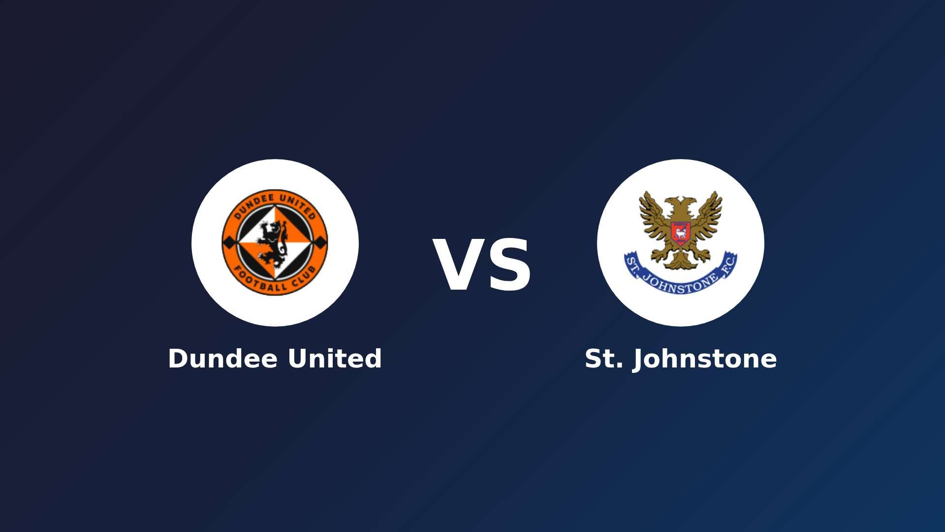 Dundee United vs St. Johnstone