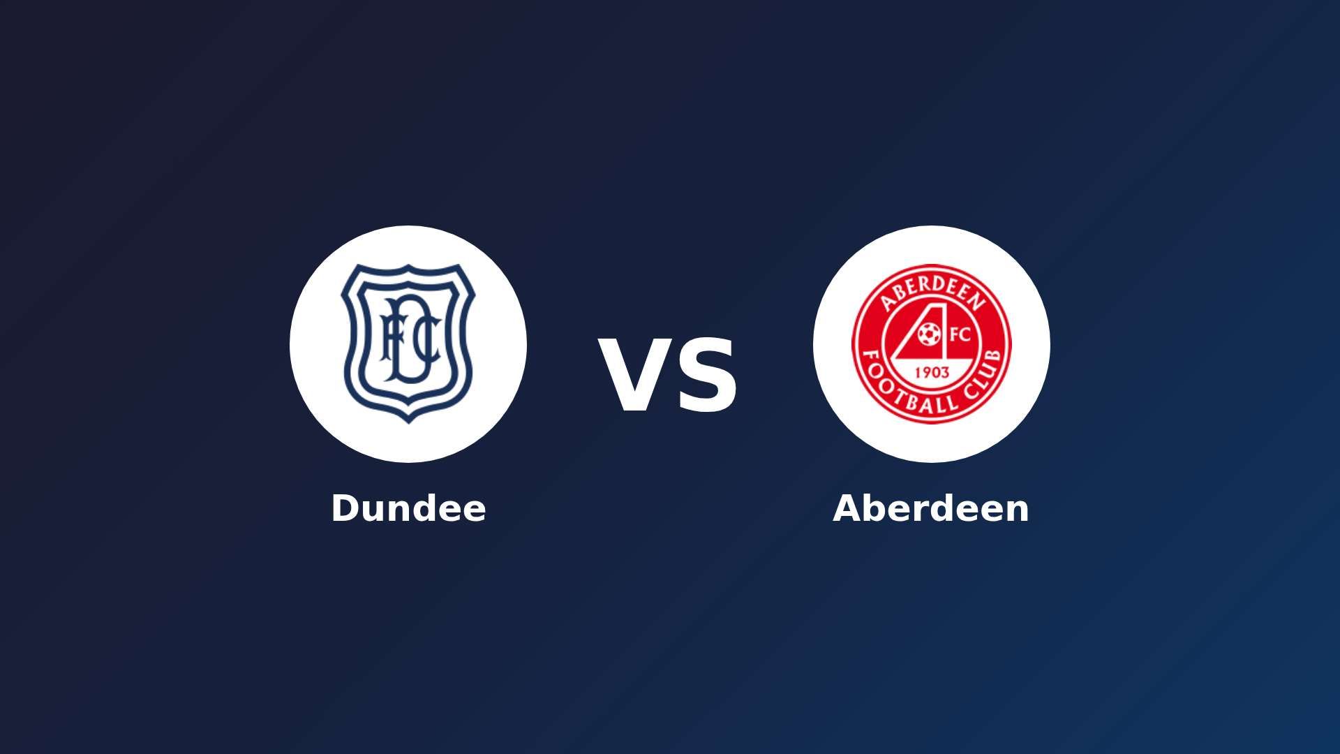 Dundee vs Aberdeen