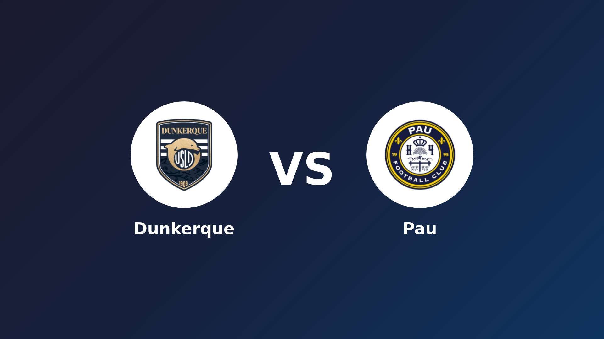 Dunkerque vs Pau