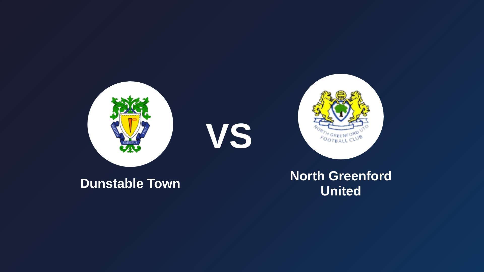 Dunstable Town vs North Greenford United