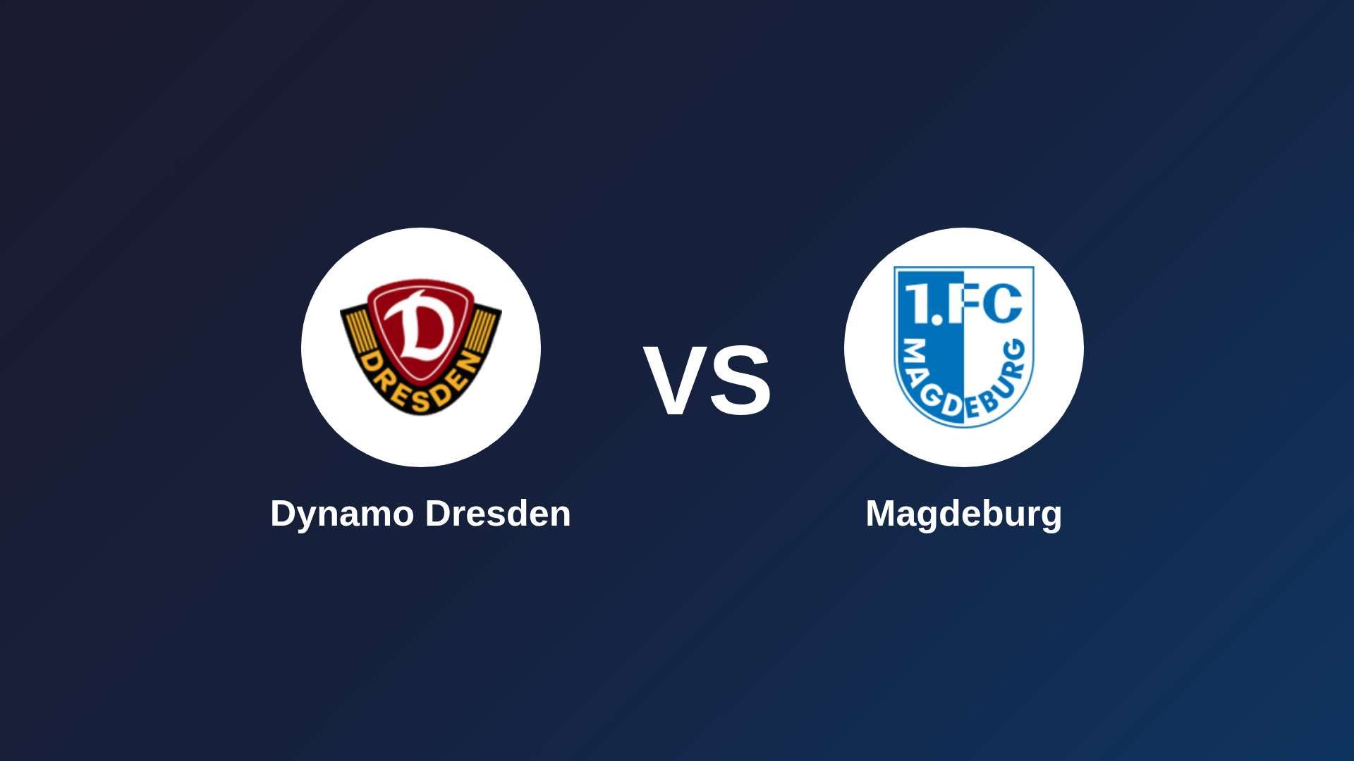 Dynamo Dresden vs Magdeburg