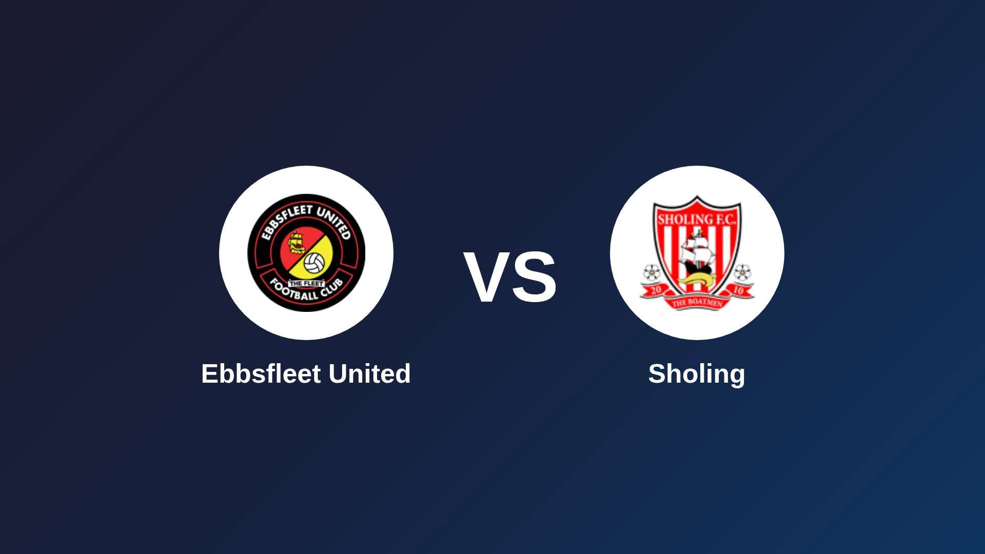 Ebbsfleet United vs Sholing
