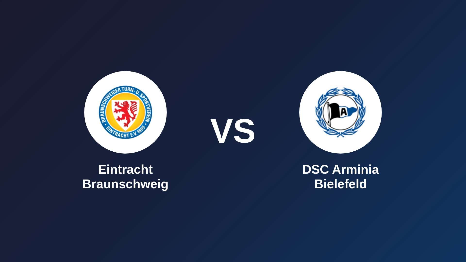 Eintracht Braunschweig vs DSC Arminia Bielefeld