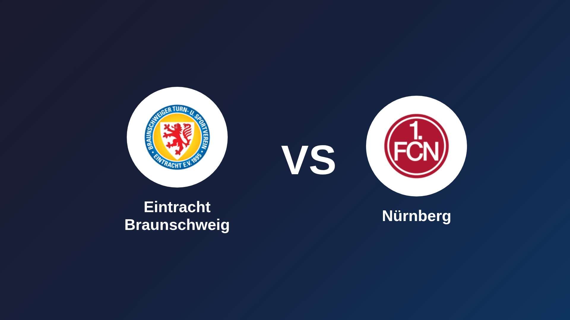 Eintracht Braunschweig vs Nürnberg