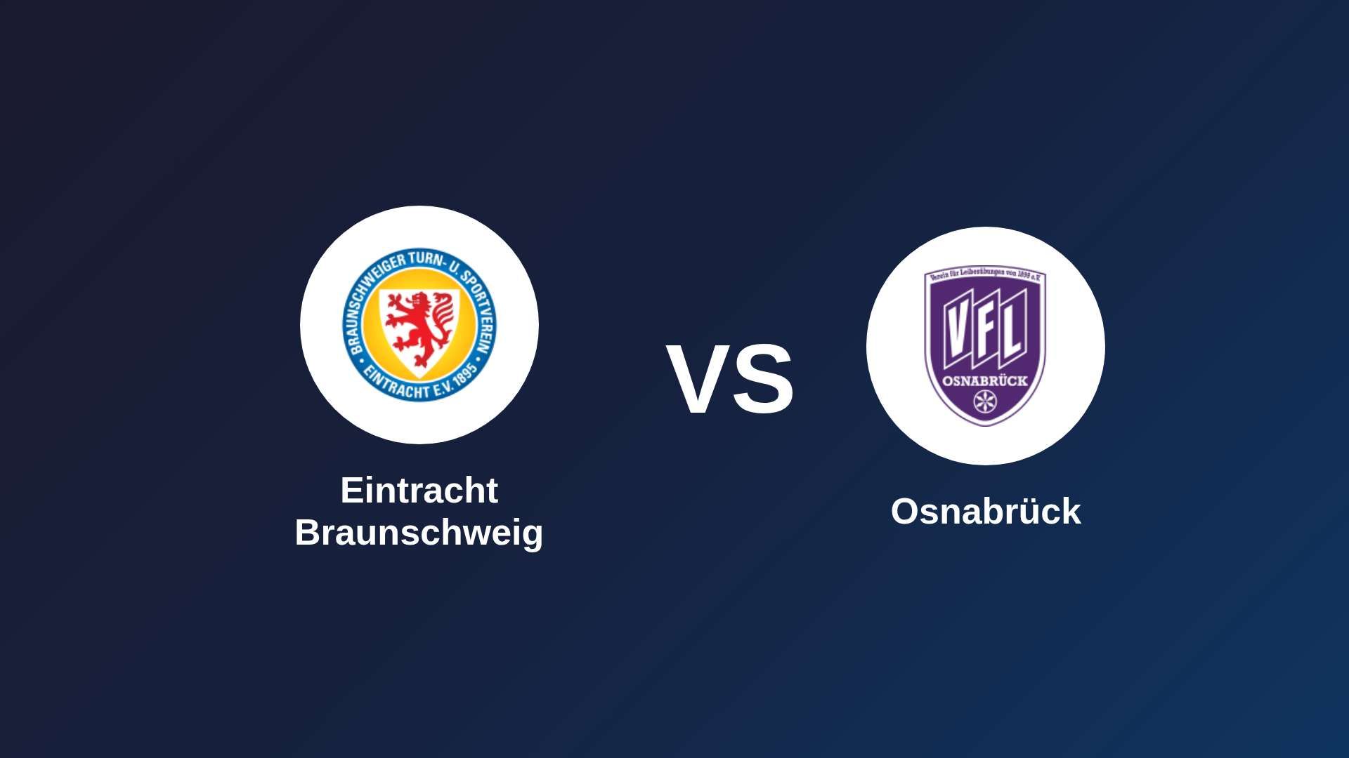 Eintracht Braunschweig vs Osnabrück