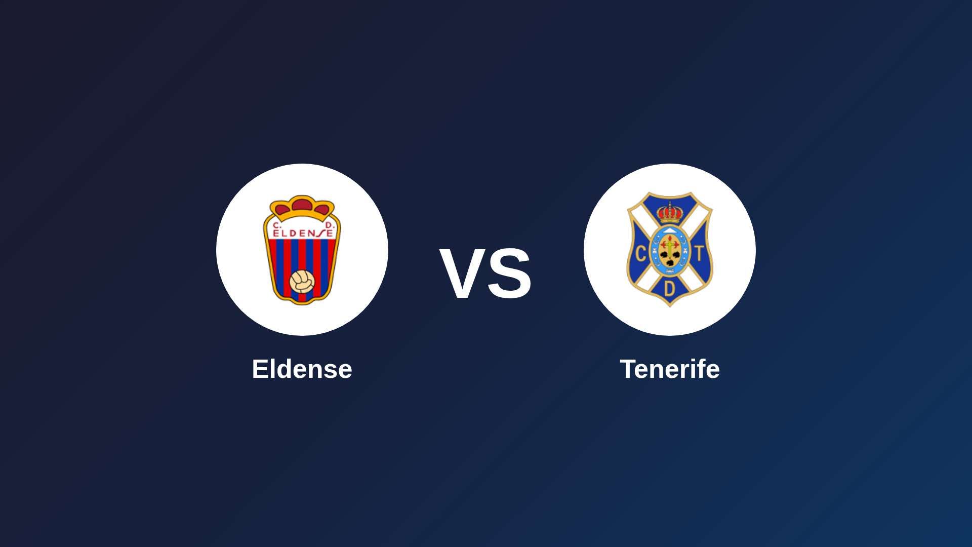 Eldense vs Tenerife