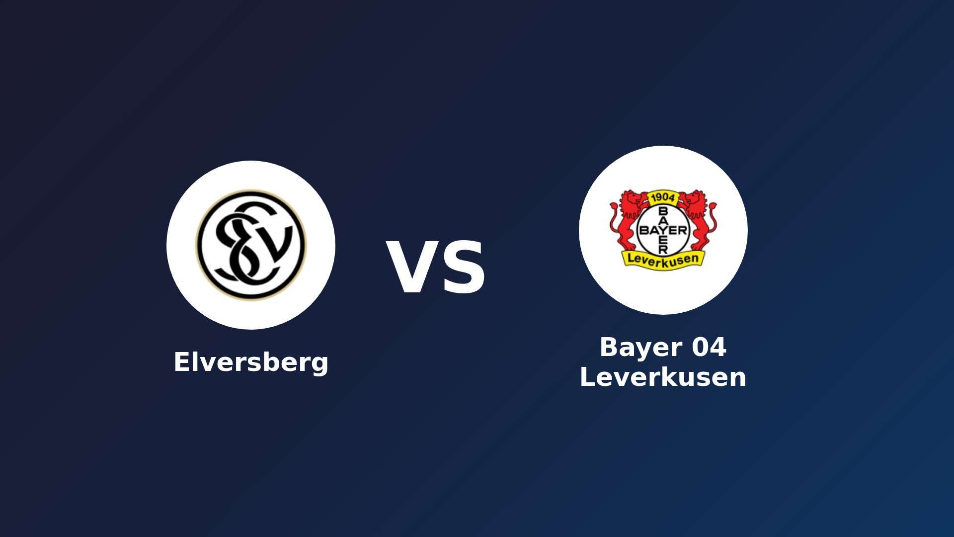Elversberg vs Bayer 04 Leverkusen