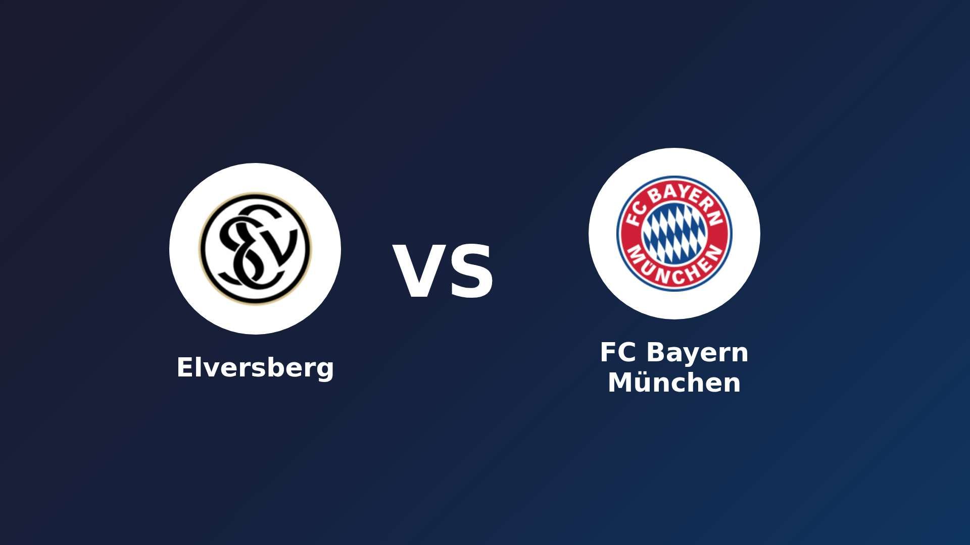 Elversberg vs FC Bayern München