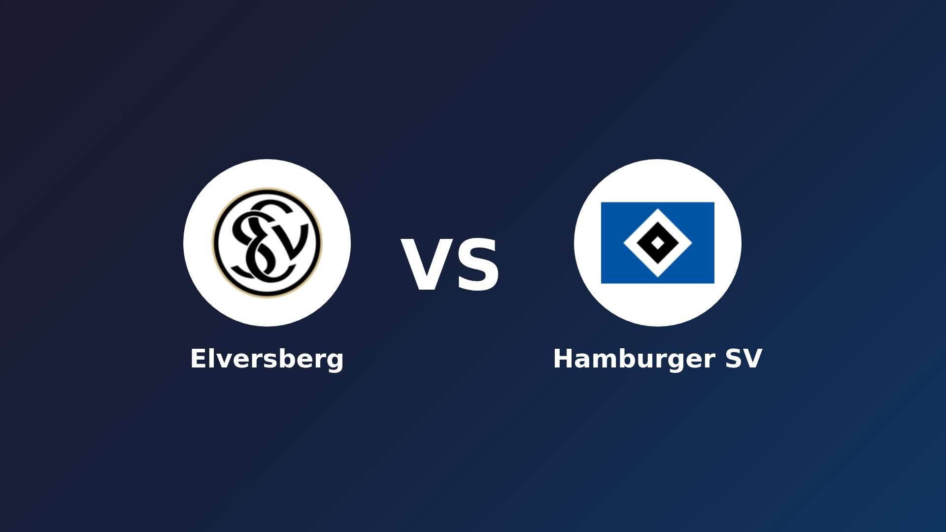 Elversberg vs Hamburger SV