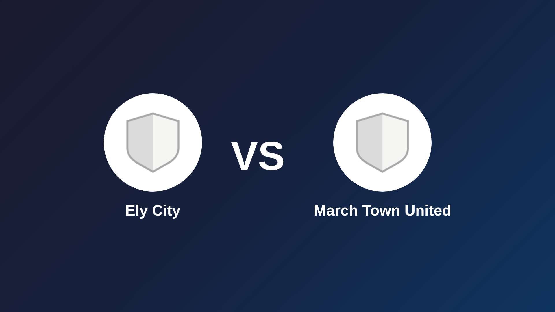 Ely City vs March Town United
