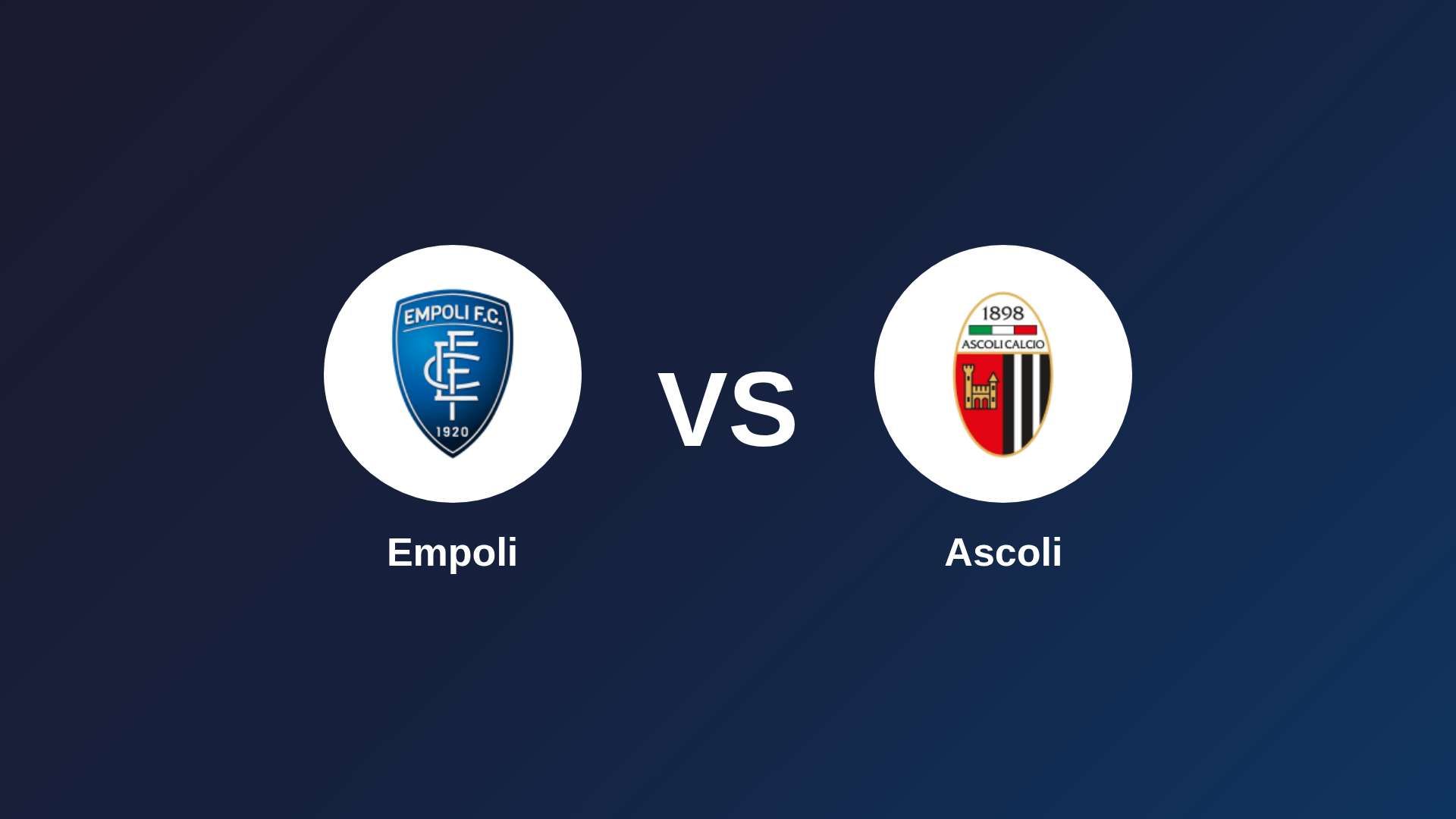 Empoli vs Ascoli