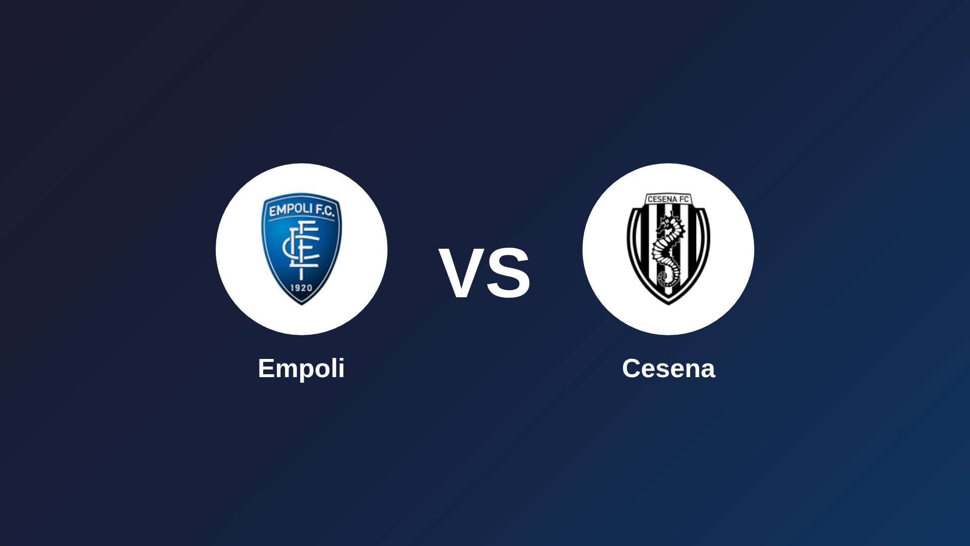 Empoli vs Cesena