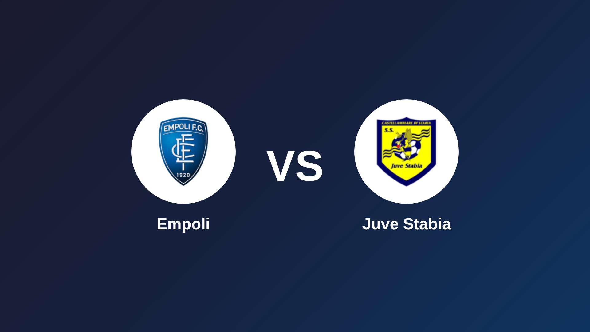 Empoli vs Juve Stabia