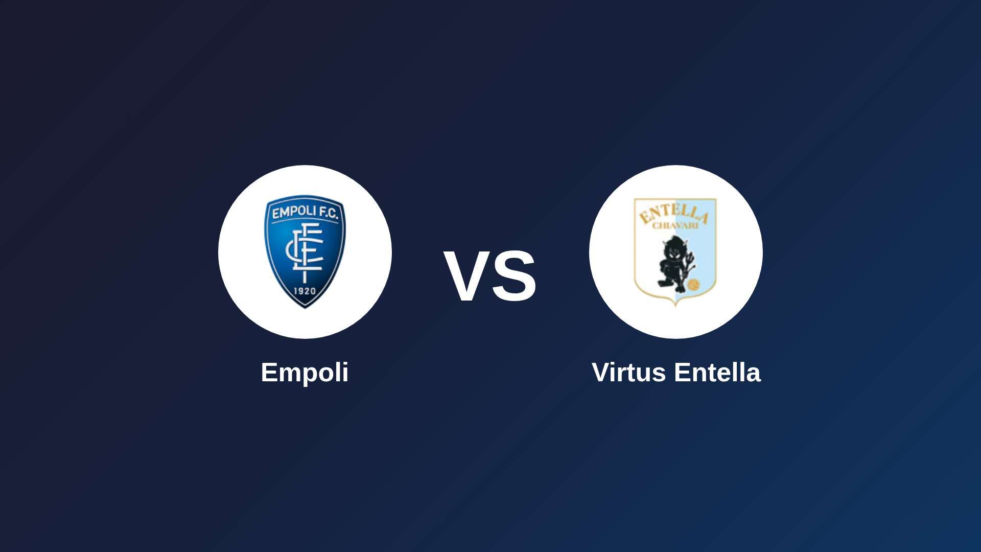 Empoli vs Virtus Entella