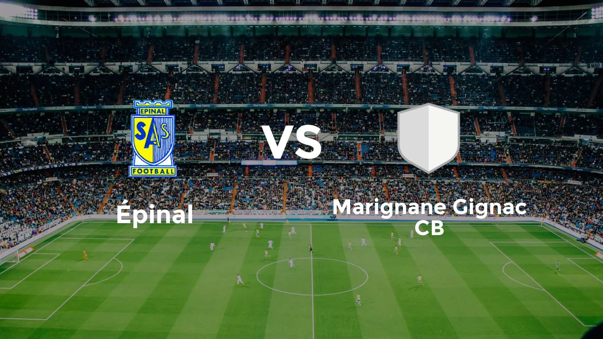 Épinal vs Marignane Gignac CB