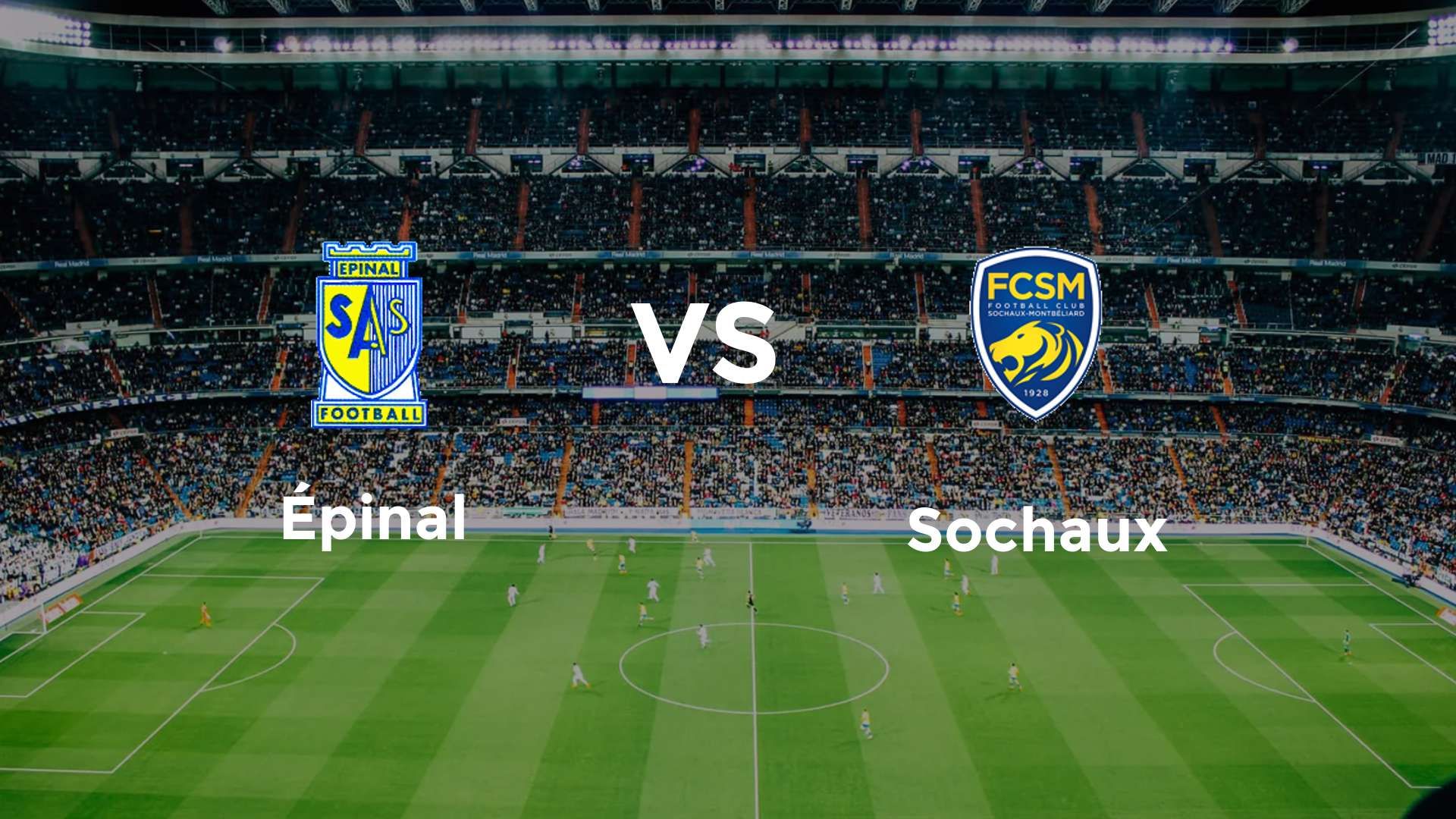 Épinal vs Sochaux