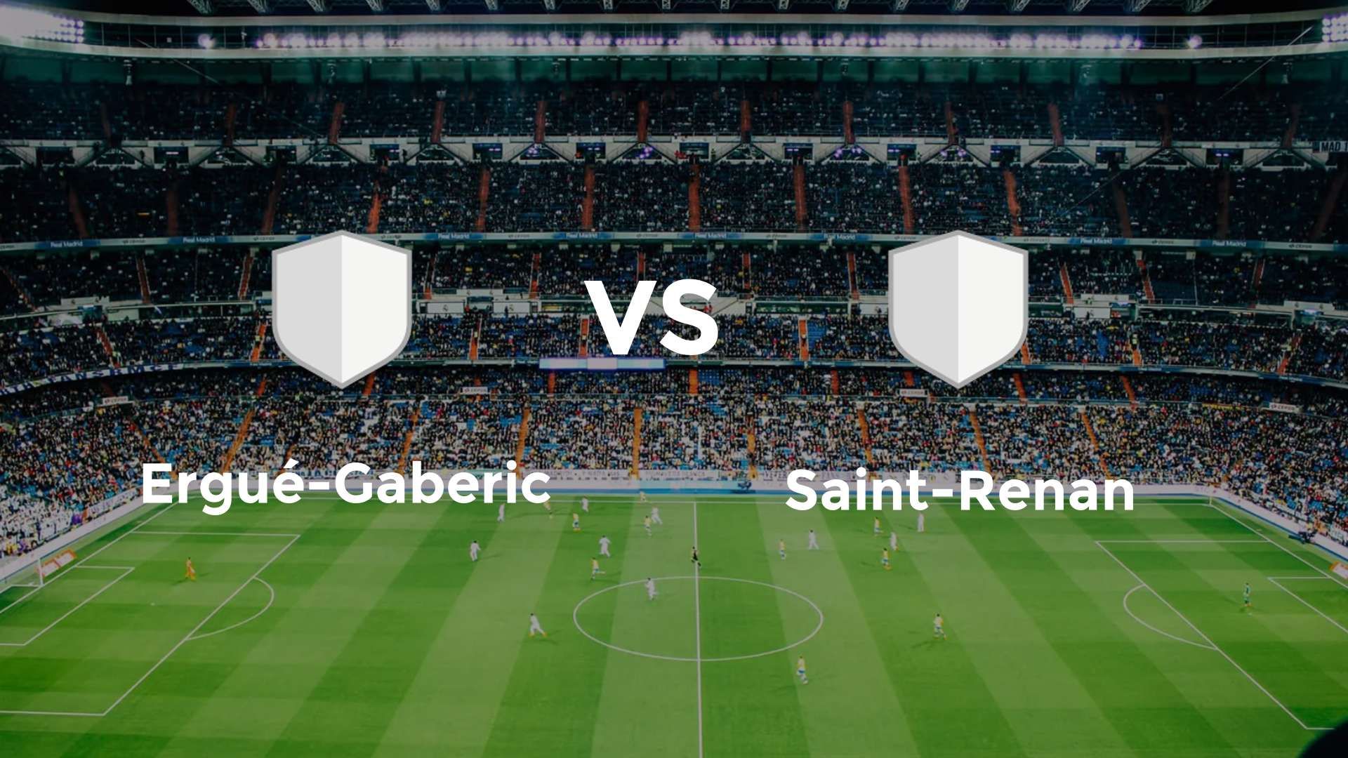 Ergué-Gaberic vs Saint-Renan