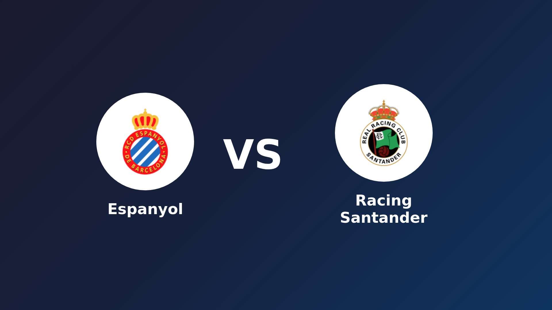 Espanyol vs Racing Santander