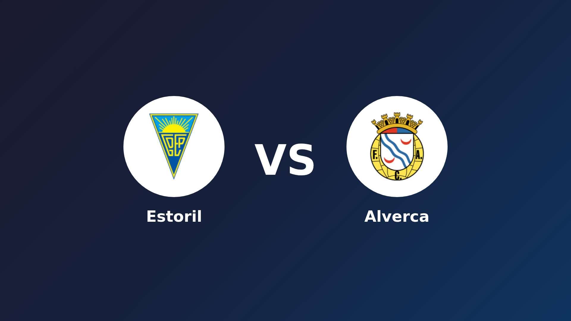 Estoril vs Alverca
