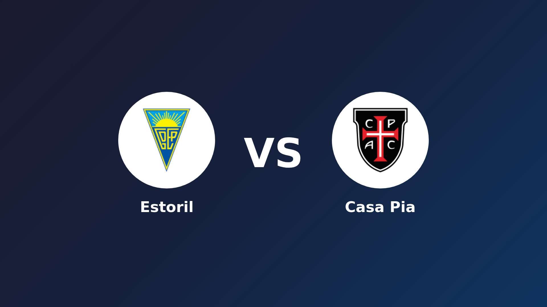 Estoril vs Casa Pia