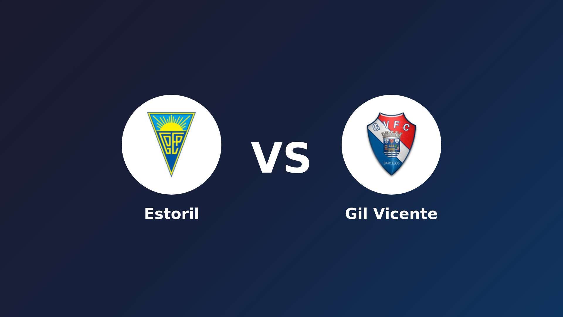 Estoril vs Gil Vicente