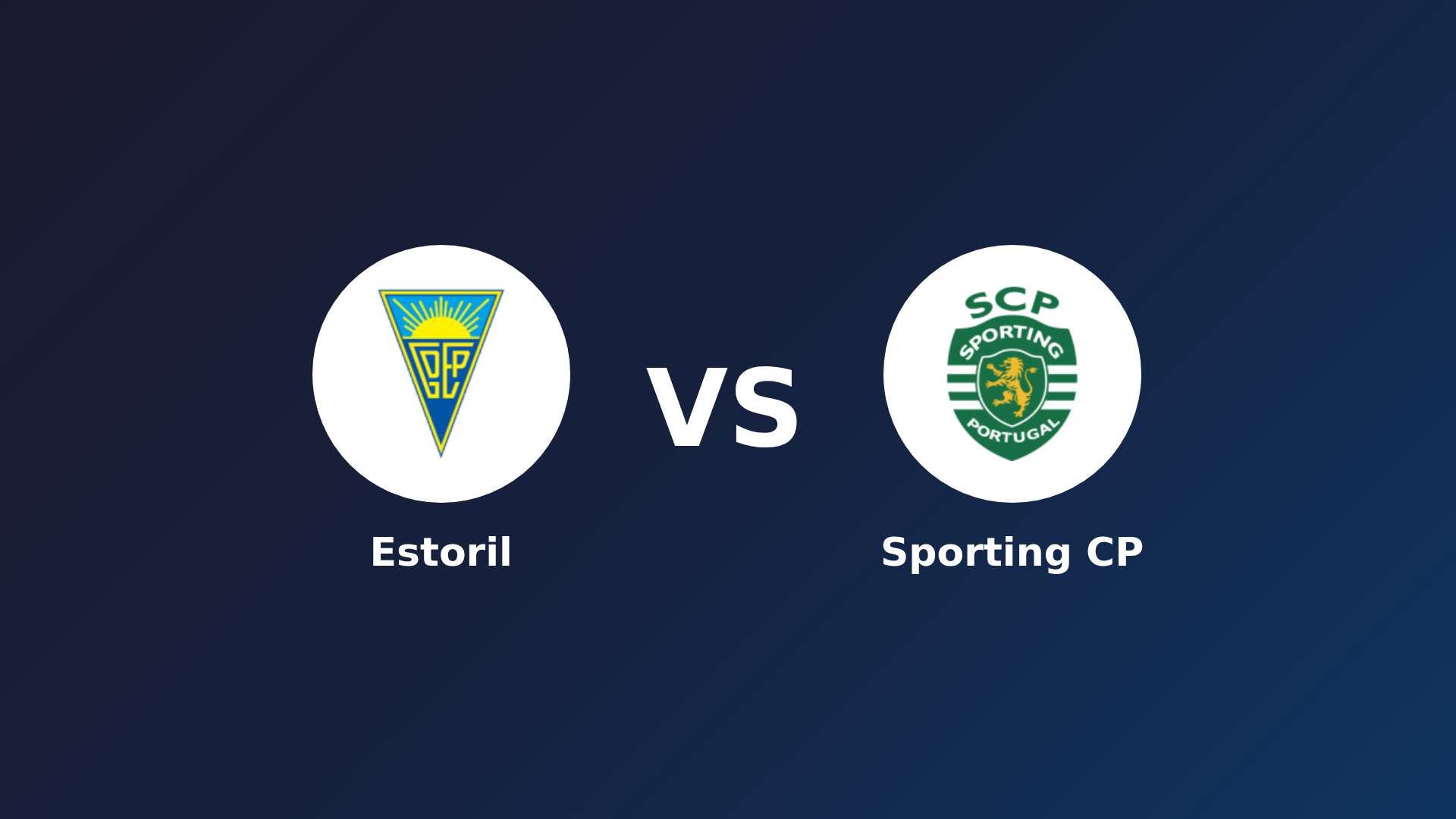 Estoril vs Sporting CP