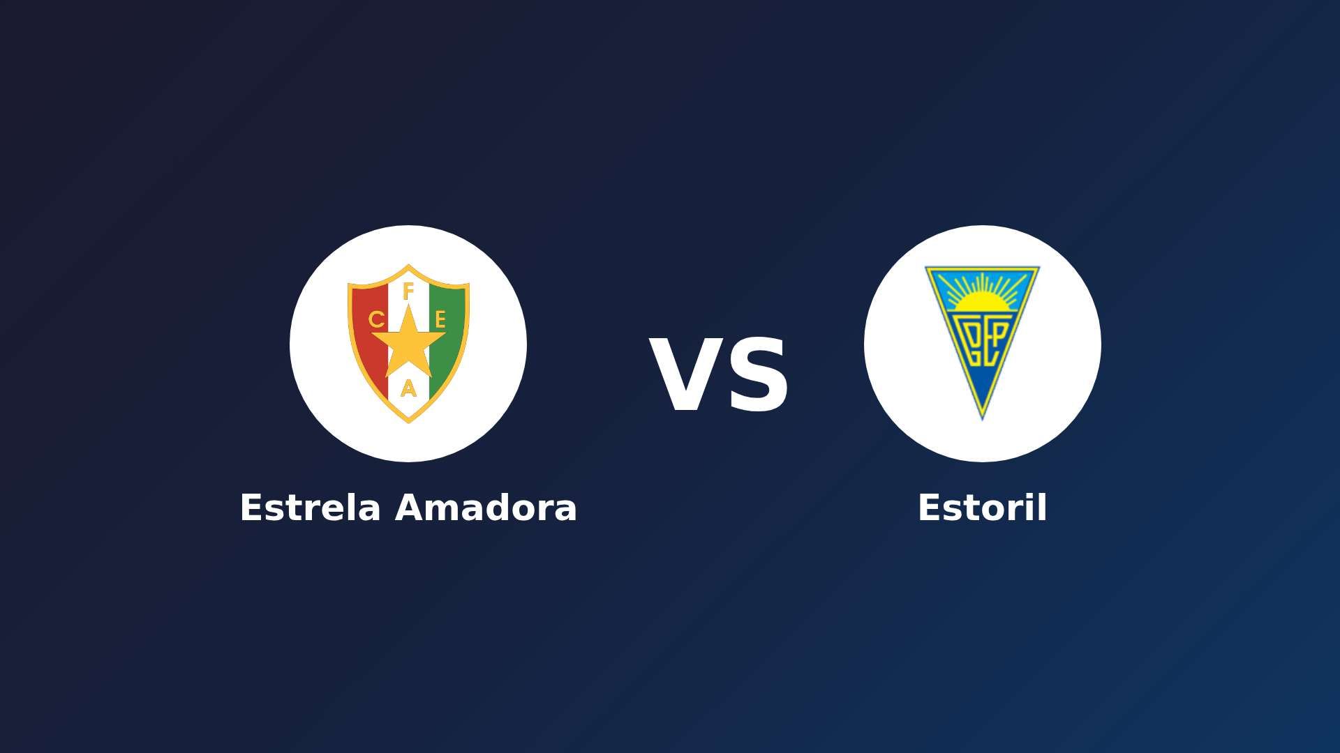 Estrela Amadora vs Estoril
