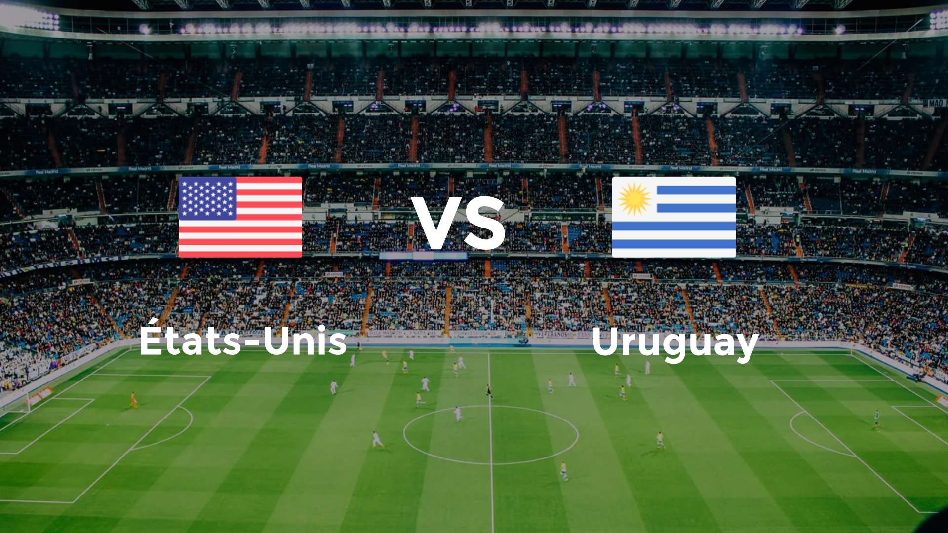 États-Unis vs Uruguay