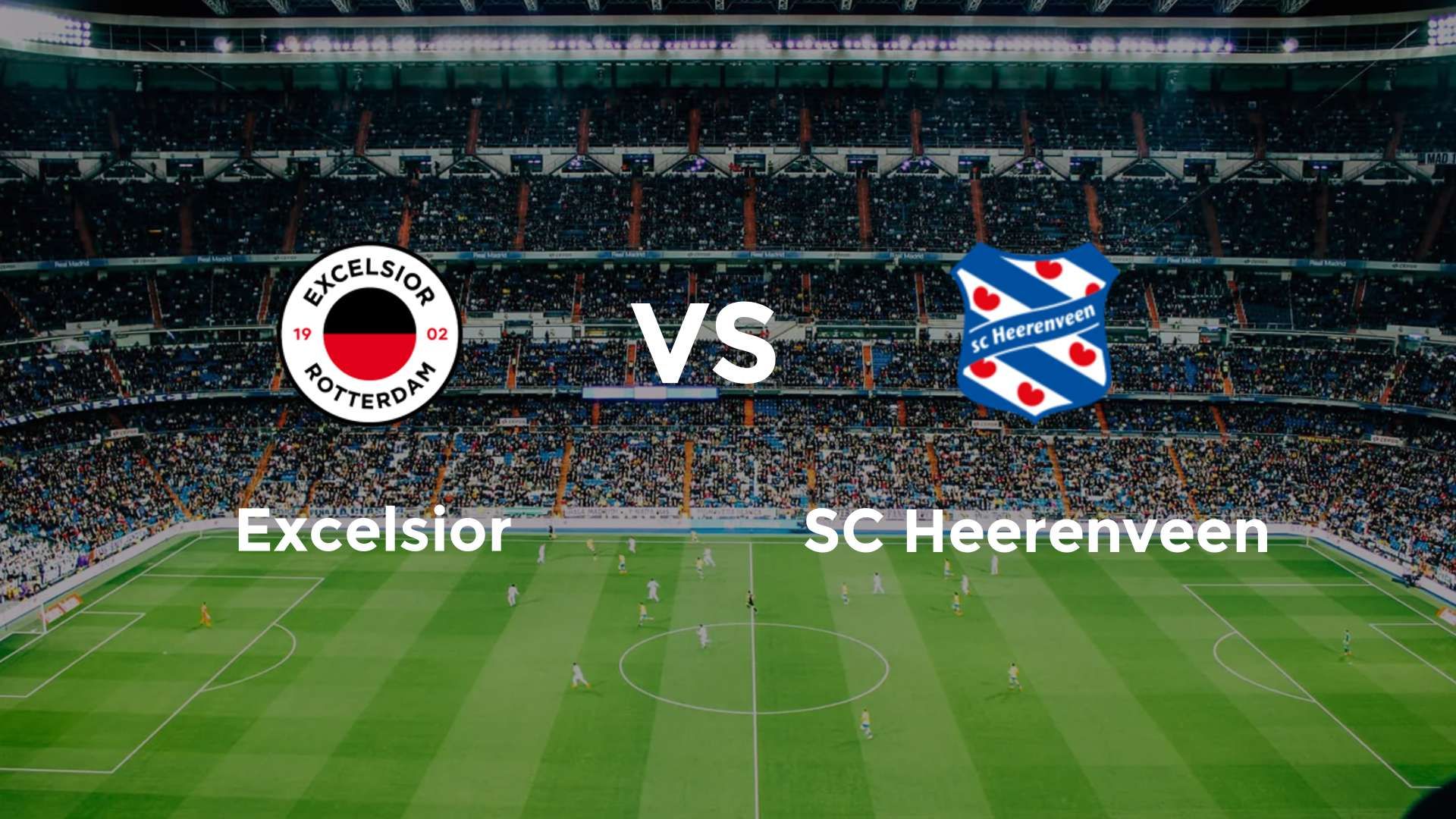 Excelsior vs SC Heerenveen