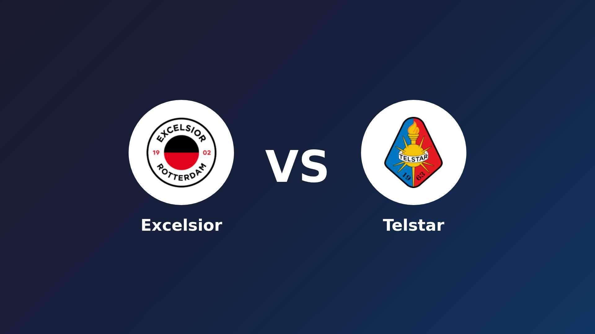 Excelsior vs Telstar