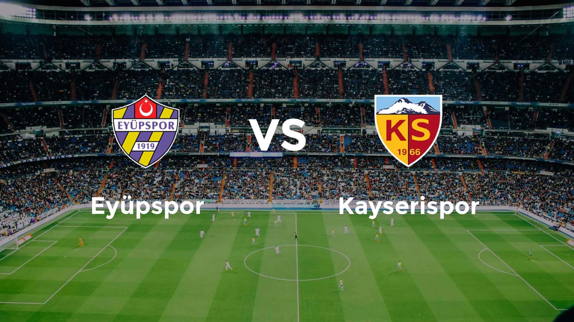 Eyüpspor vs Kayserispor