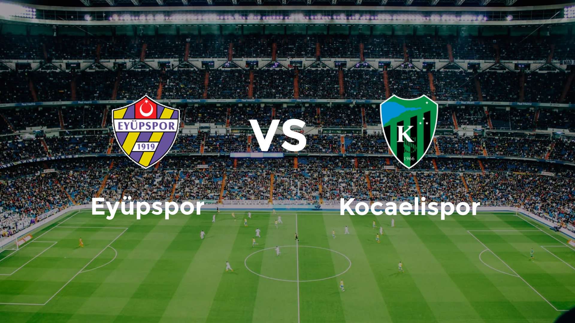 Eyüpspor vs Kocaelispor
