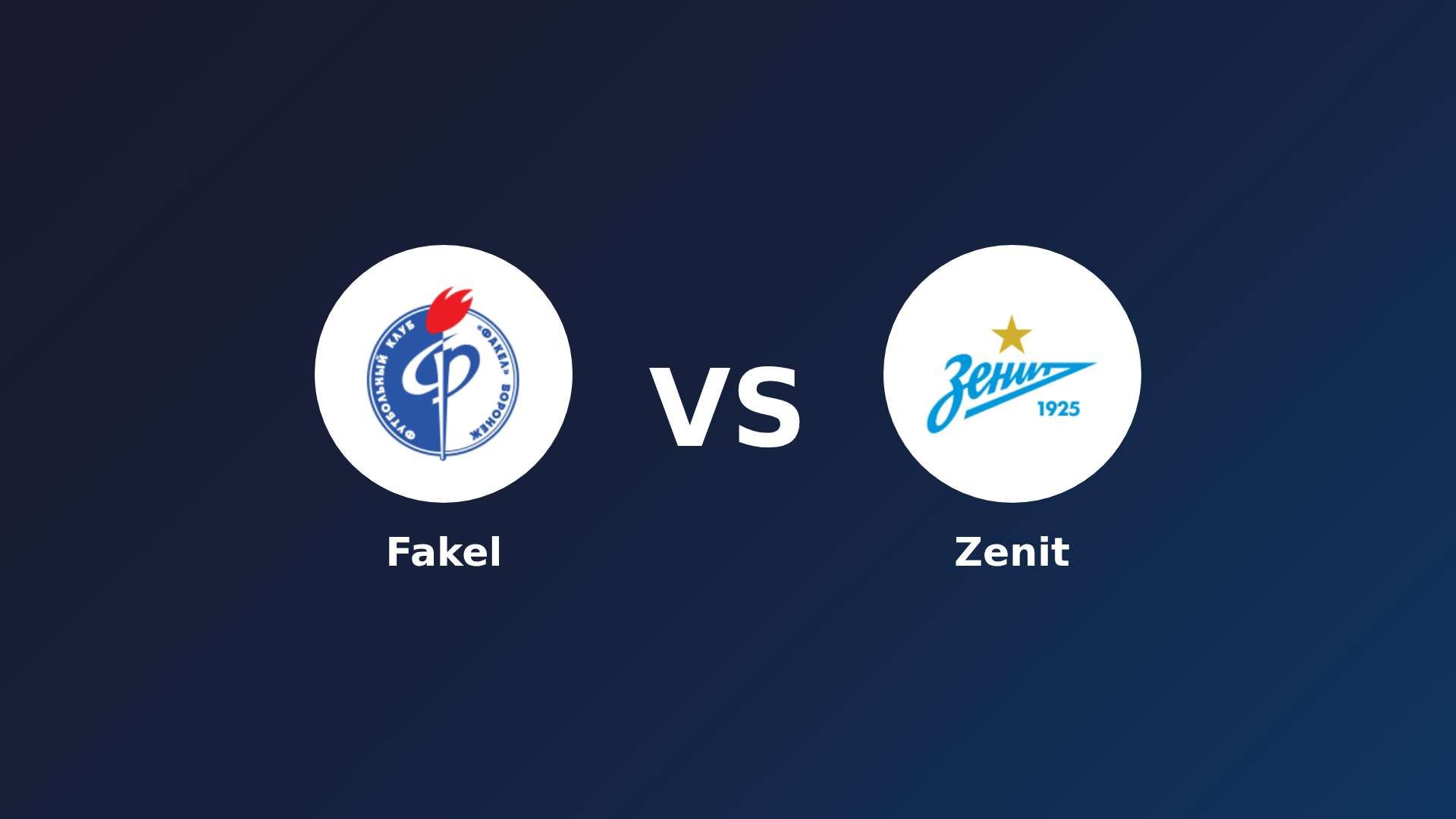 Fakel vs Zenit