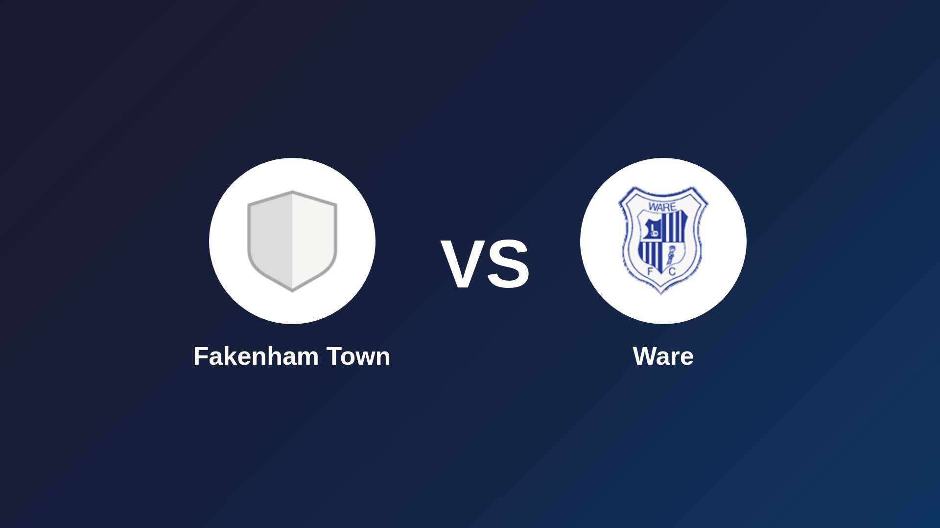 Fakenham Town vs (F)are