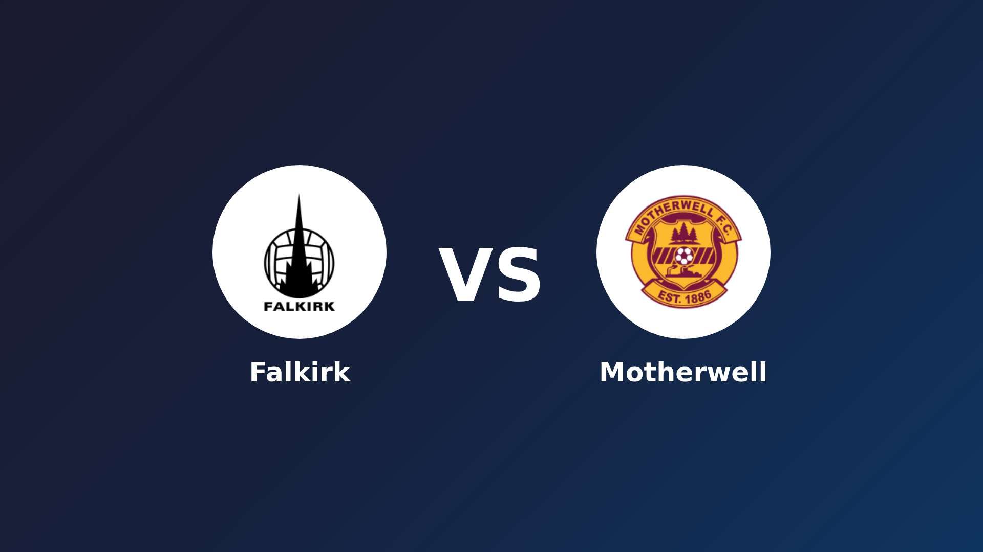 Falkirk vs Motherwell