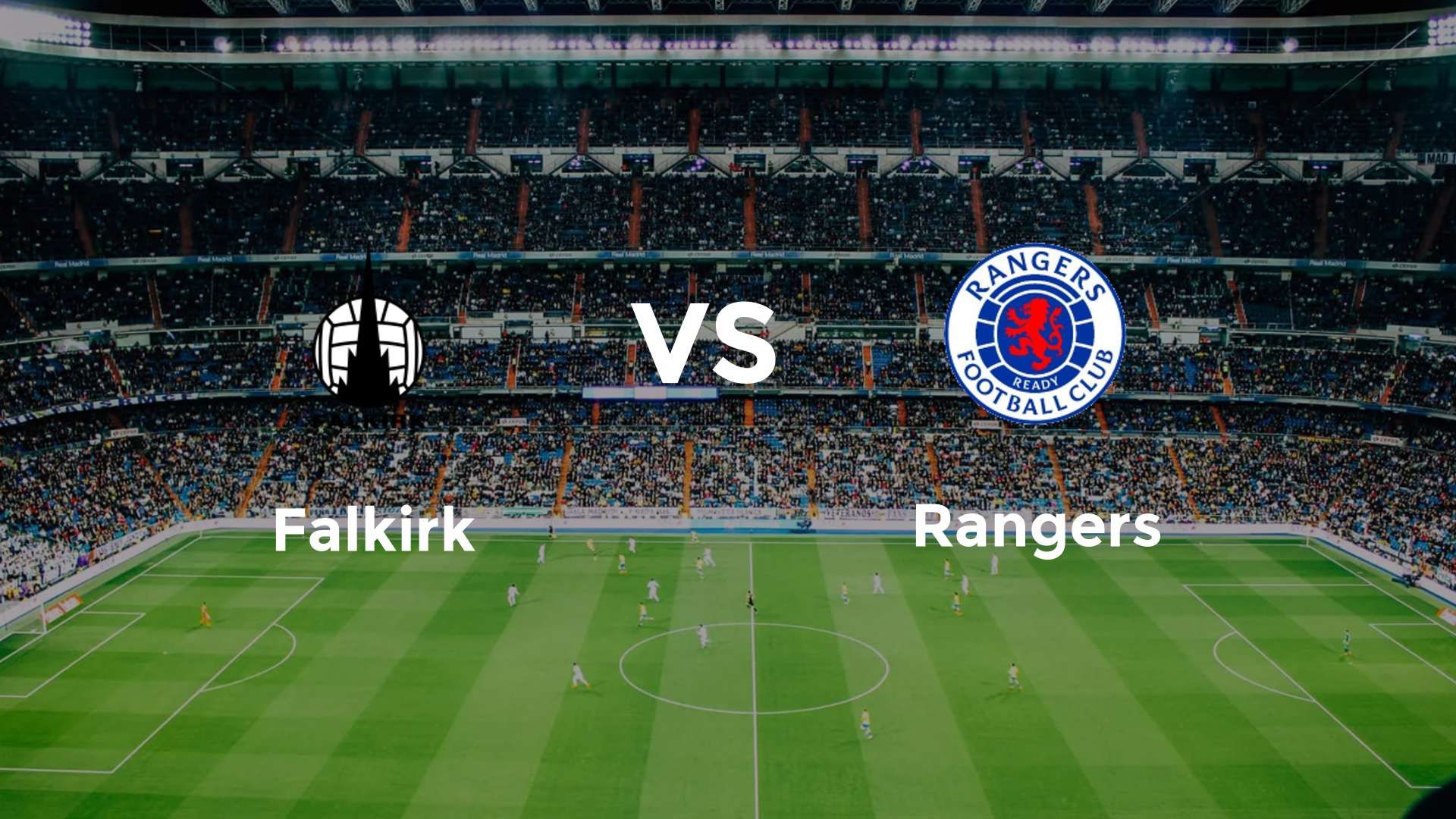 Falkirk vs Rangers