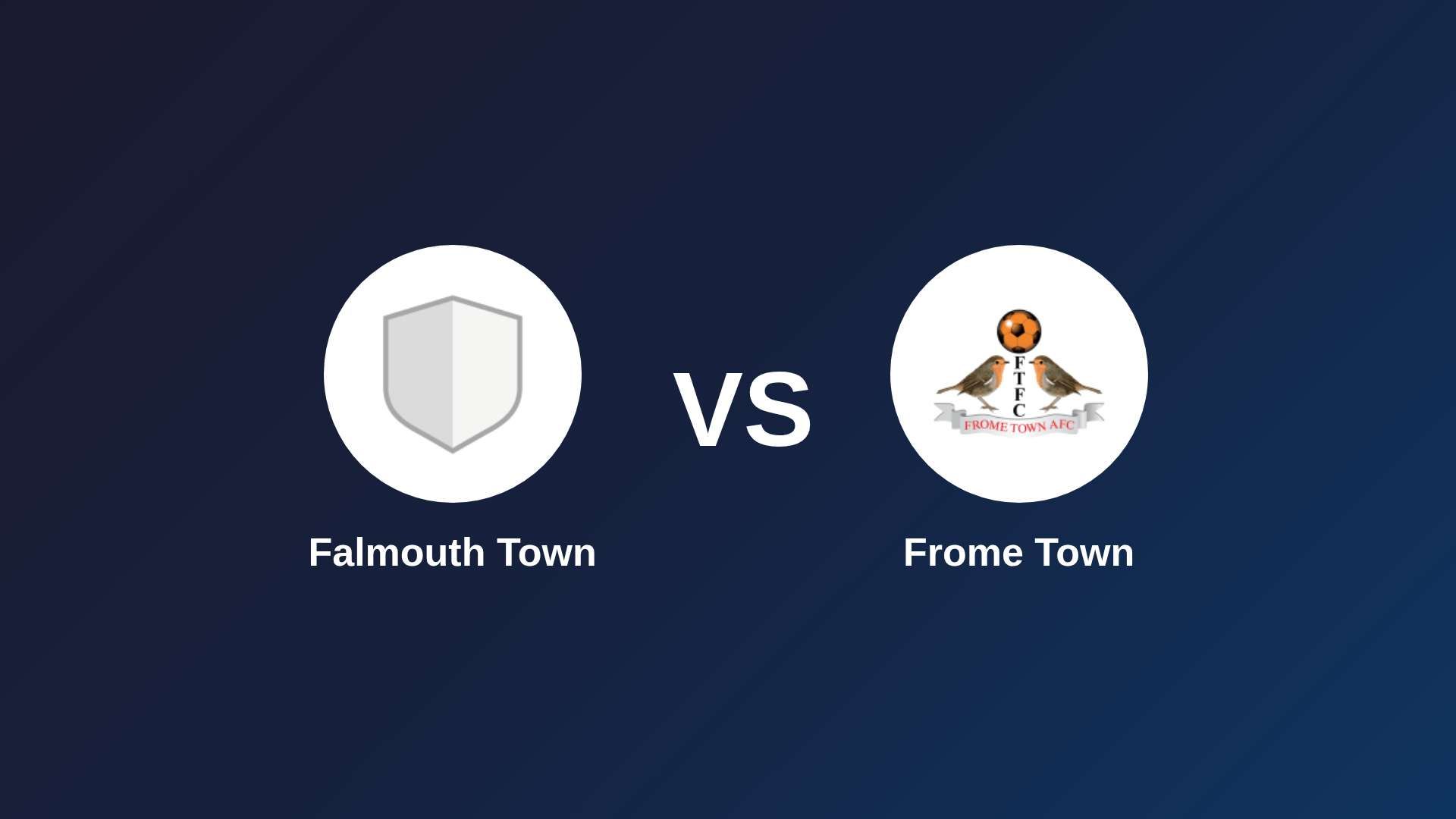 Falmouth Town vs Frome Town