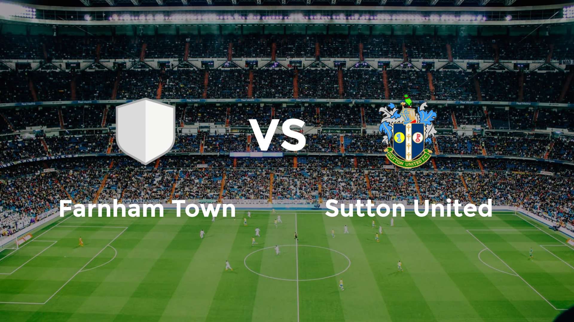 Farnham Town vs Sutton United