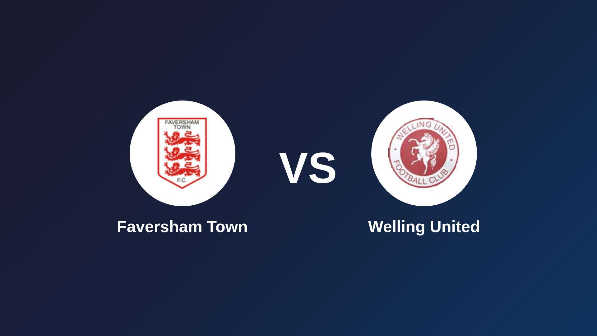 Faversham Town vs (F)elling United