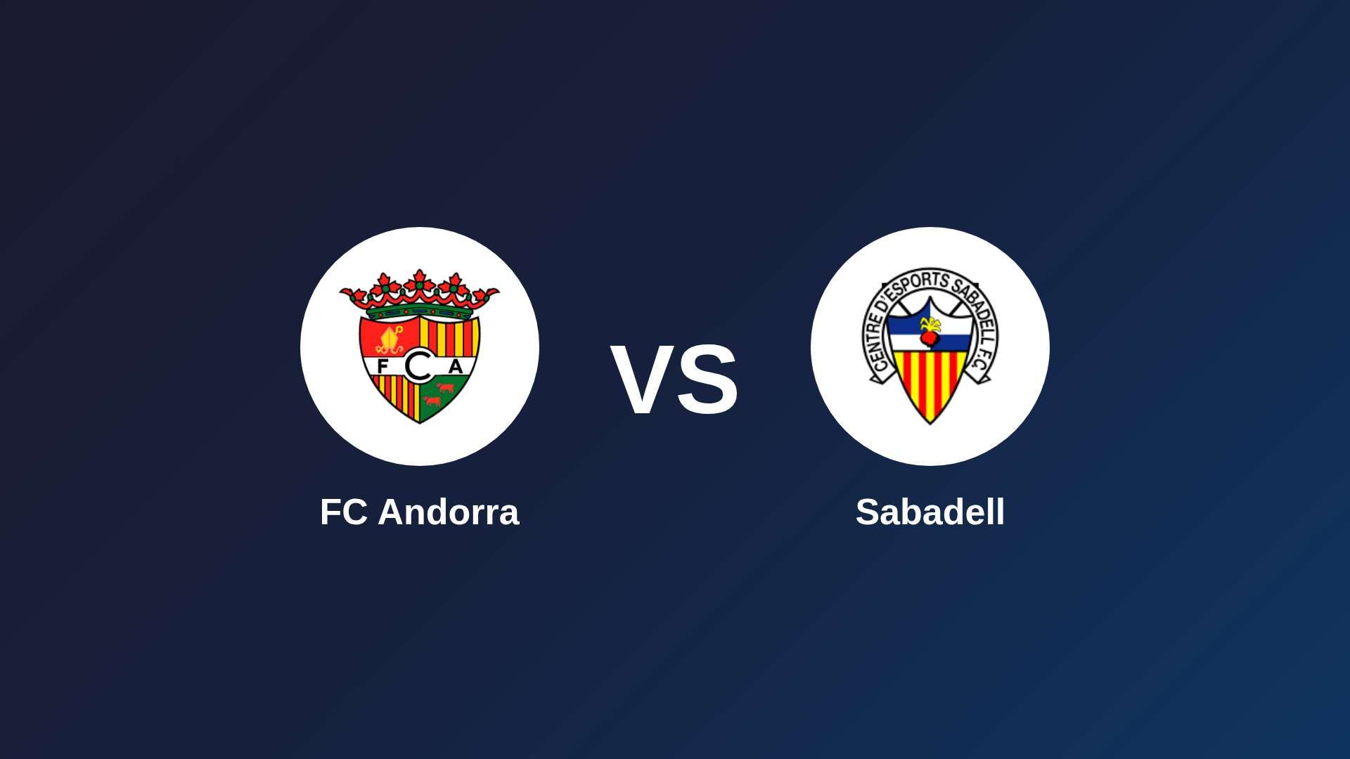 FC Andorra vs Sabadell