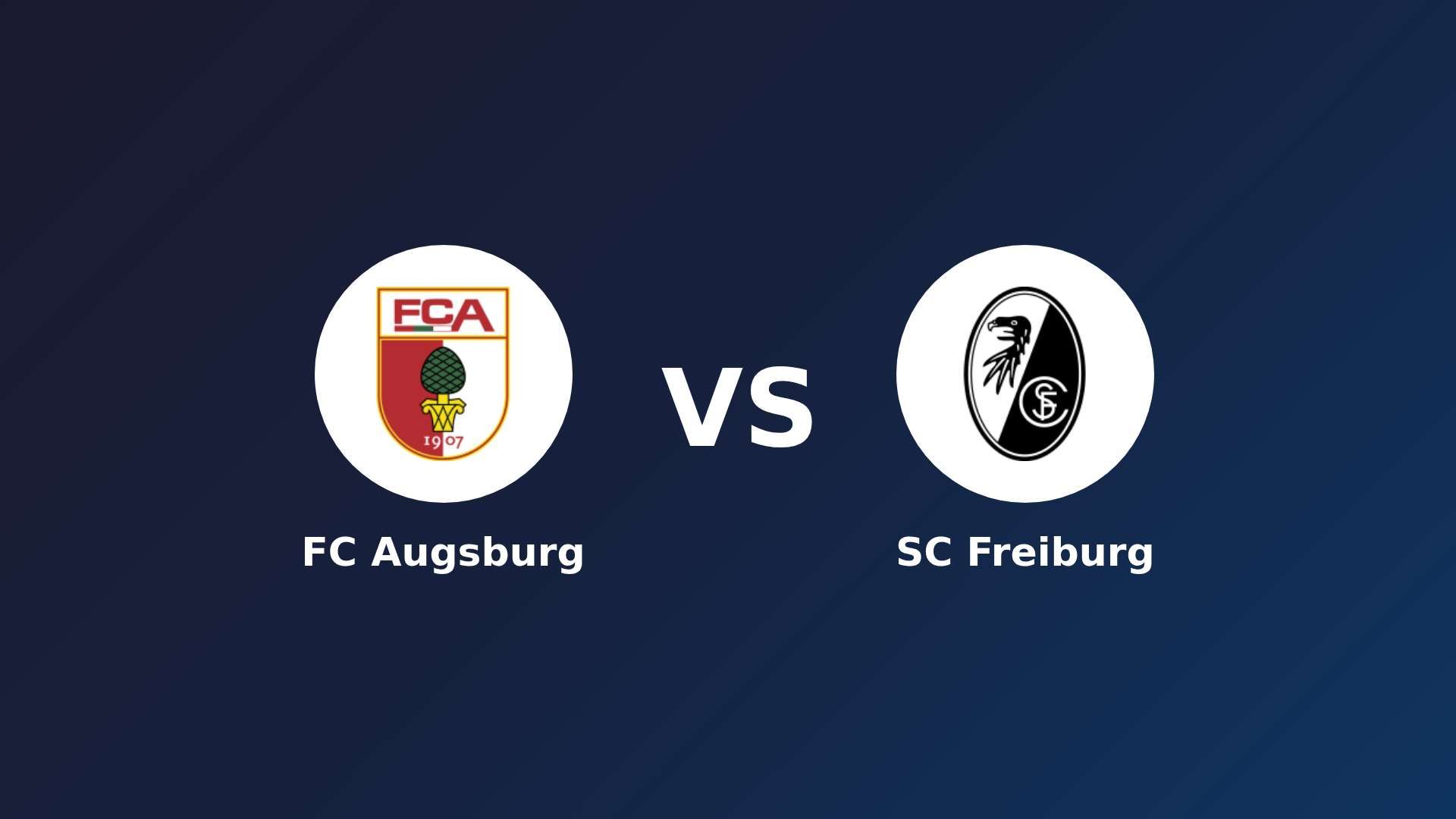FC Augsburg vs SC Freiburg