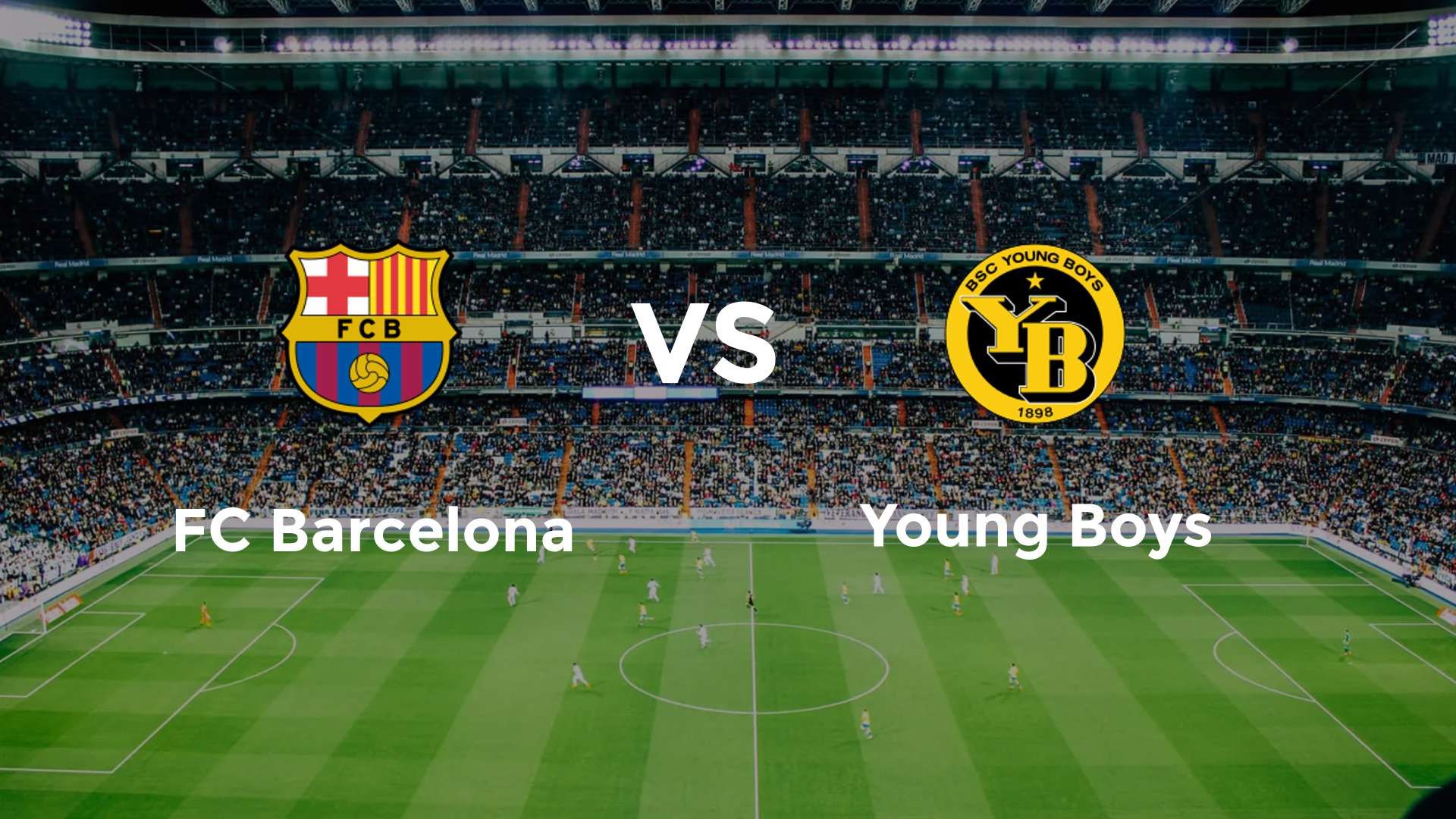 FC Barcelona vs Young Boys
