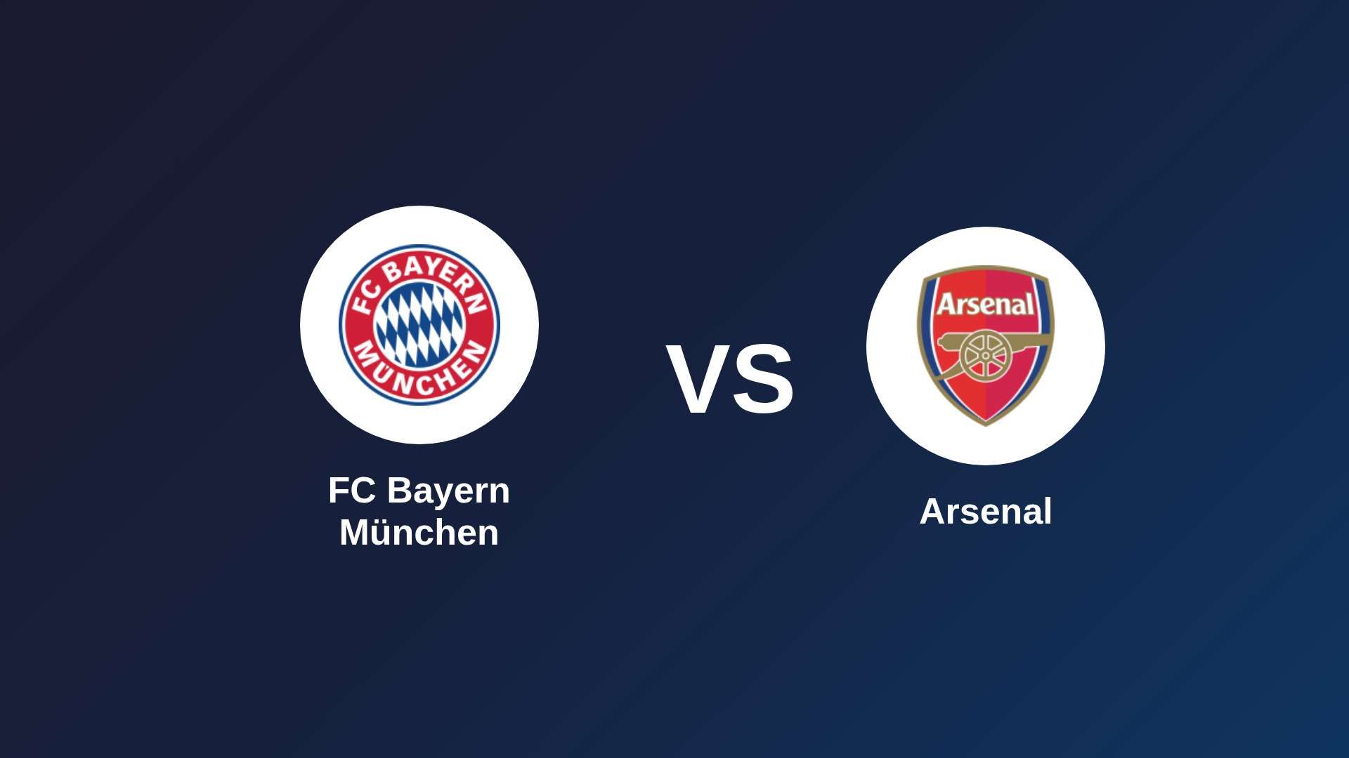 FC Bayern München vs Arsenal