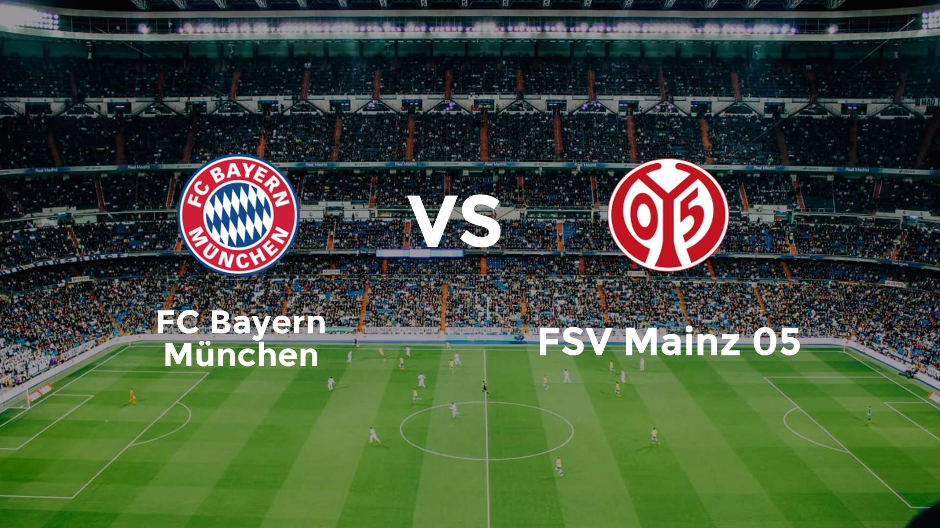FC Bayern München vs FSV Mainz 05