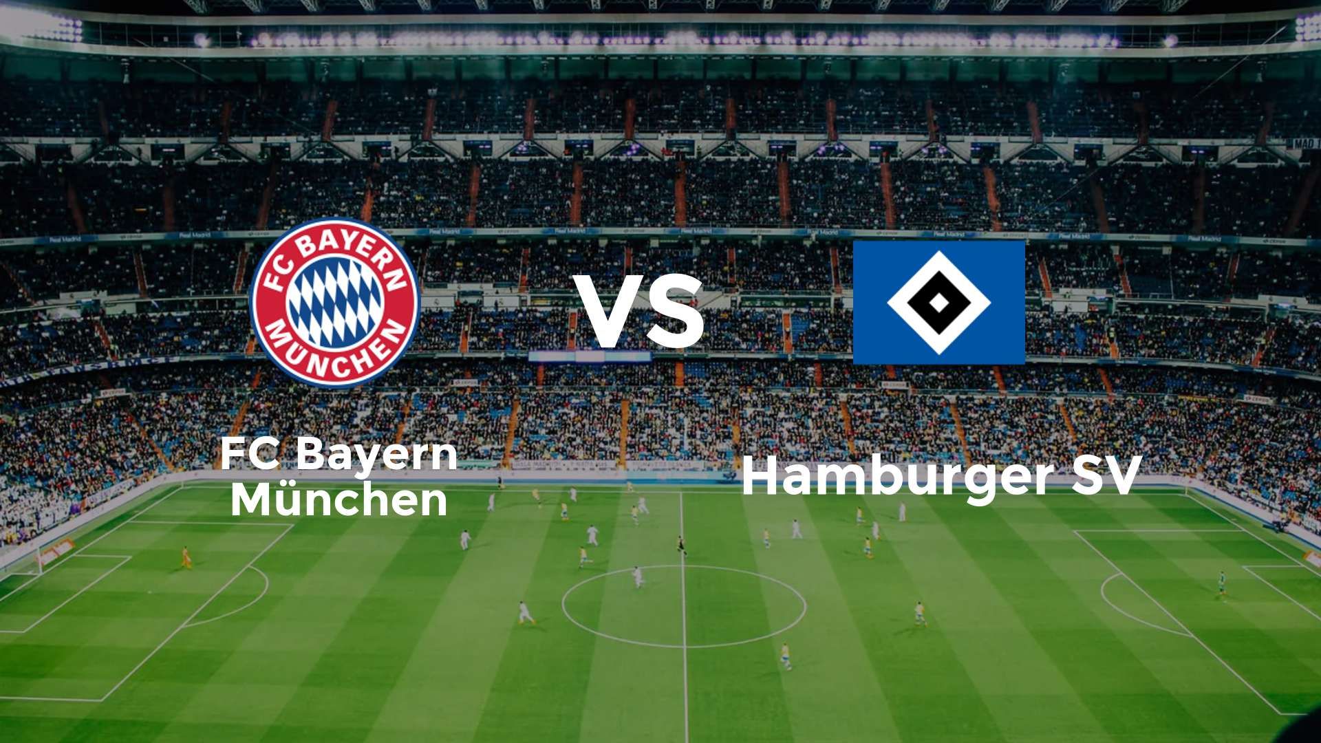 FC Bayern München vs Hamburger SV