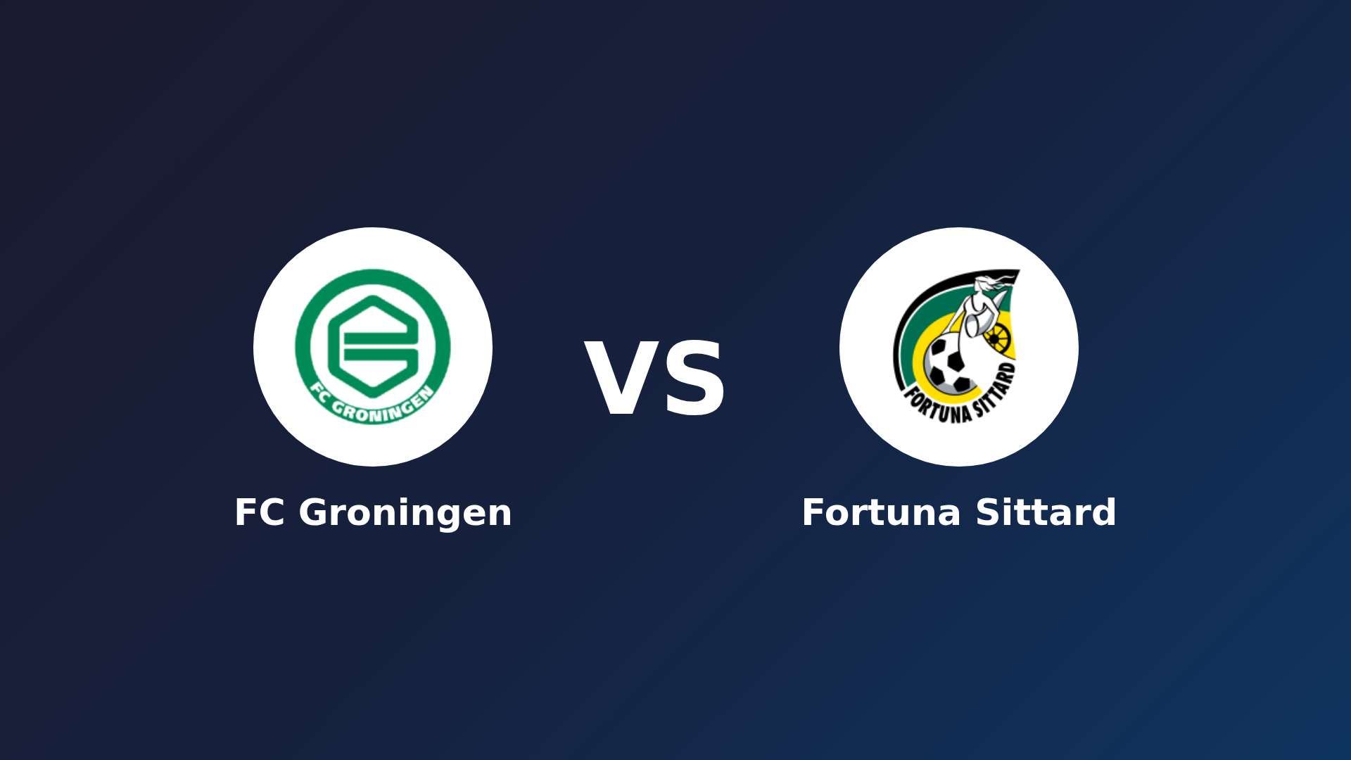 FC Groningen vs Fortuna Sittard
