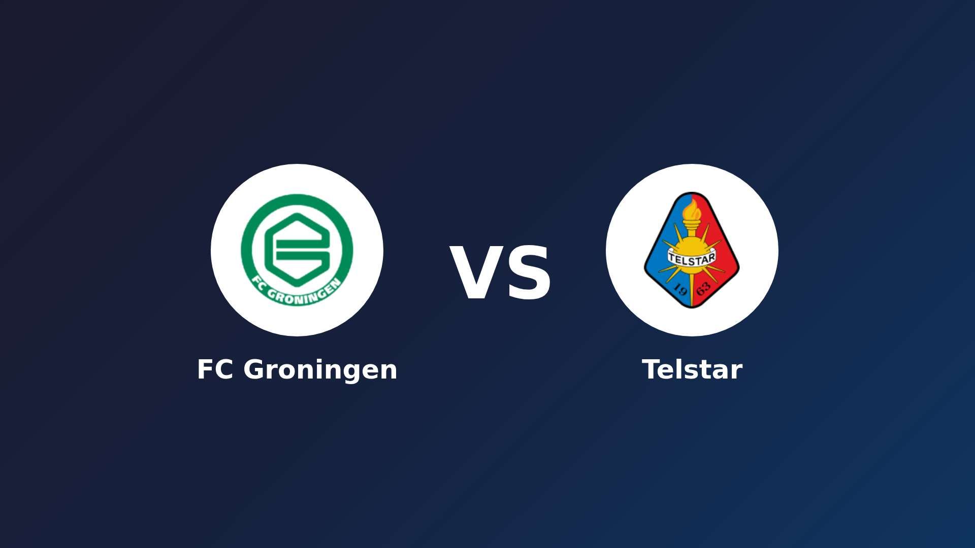 FC Groningen vs Telstar